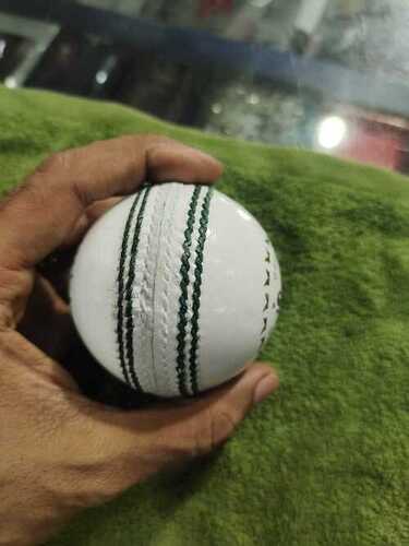 White leather ball — 2