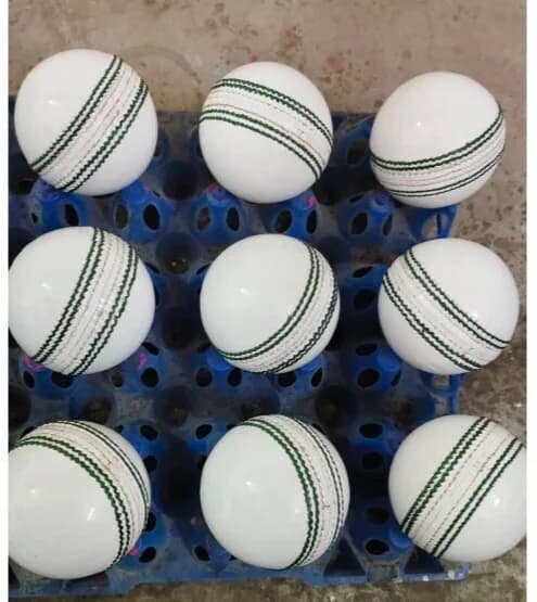 White leather ball